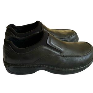 Red Wing Shoes Black Leather chef Men's Loafers safety shoes slip on comfortable